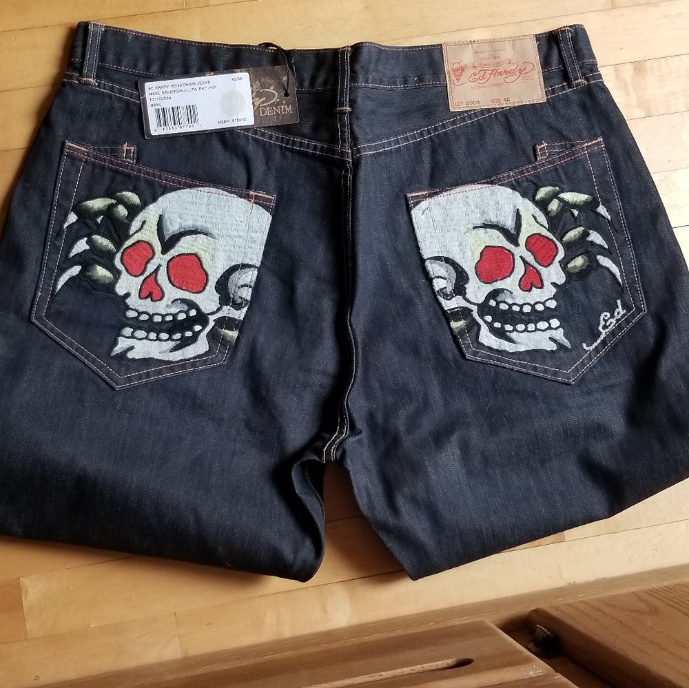 Ed Hardy Mens Jeans